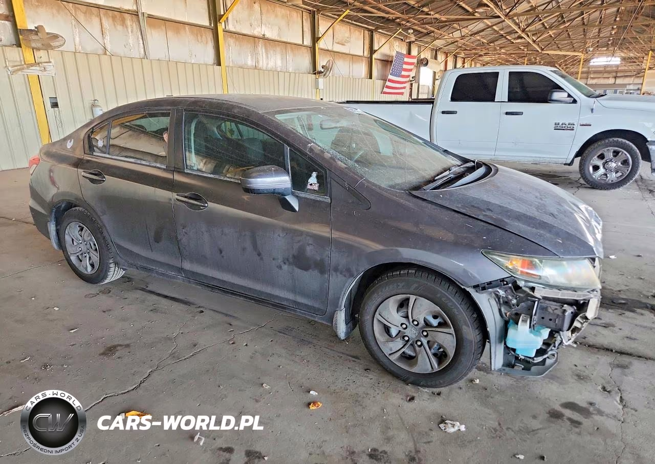 2015 Honda Civic Lx VIN:2HGFB2F5XFH532624 - 4