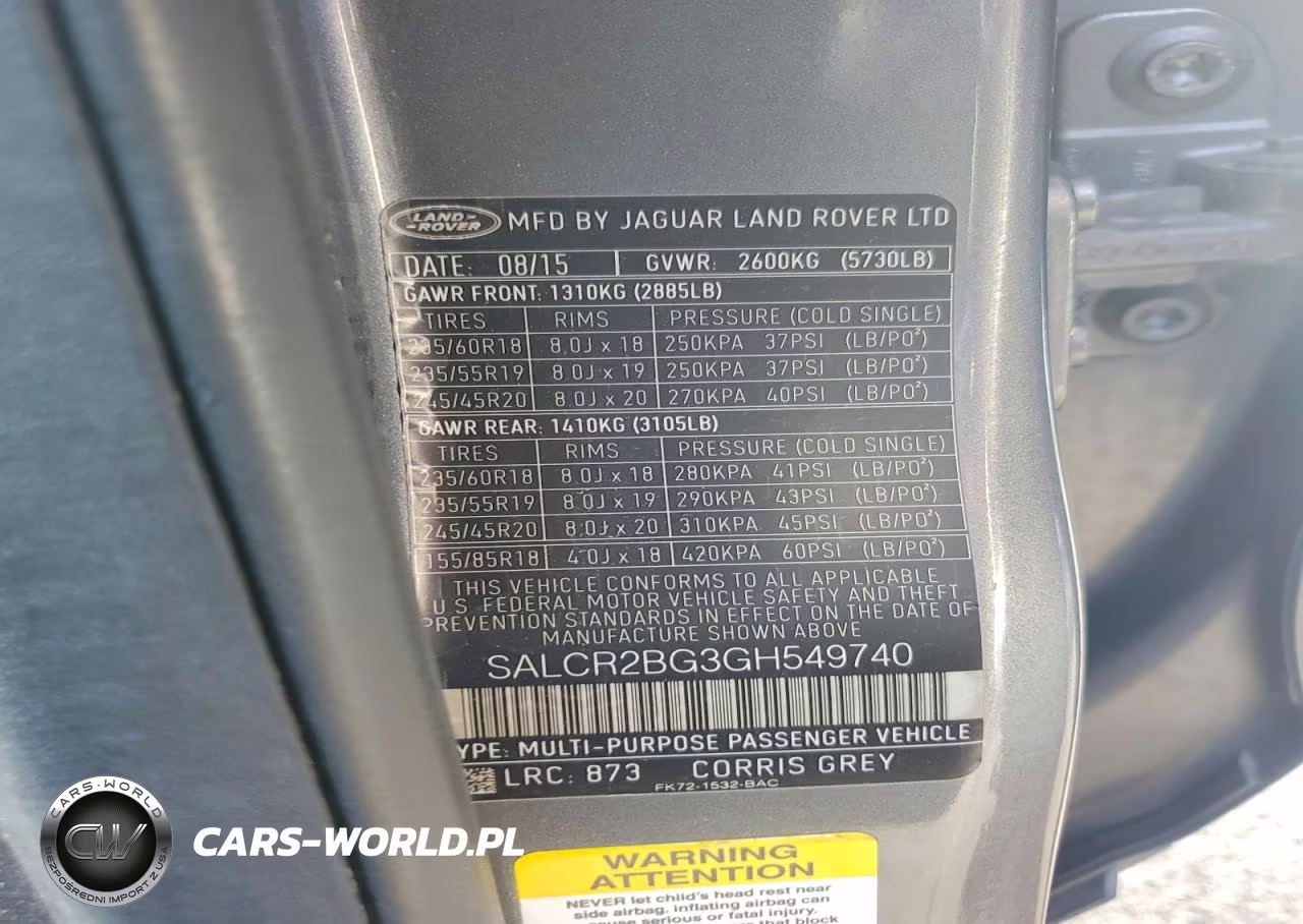 2016 Land Rover Discovery Sport Hse VIN:SALCR2BG3GH549740 - 13