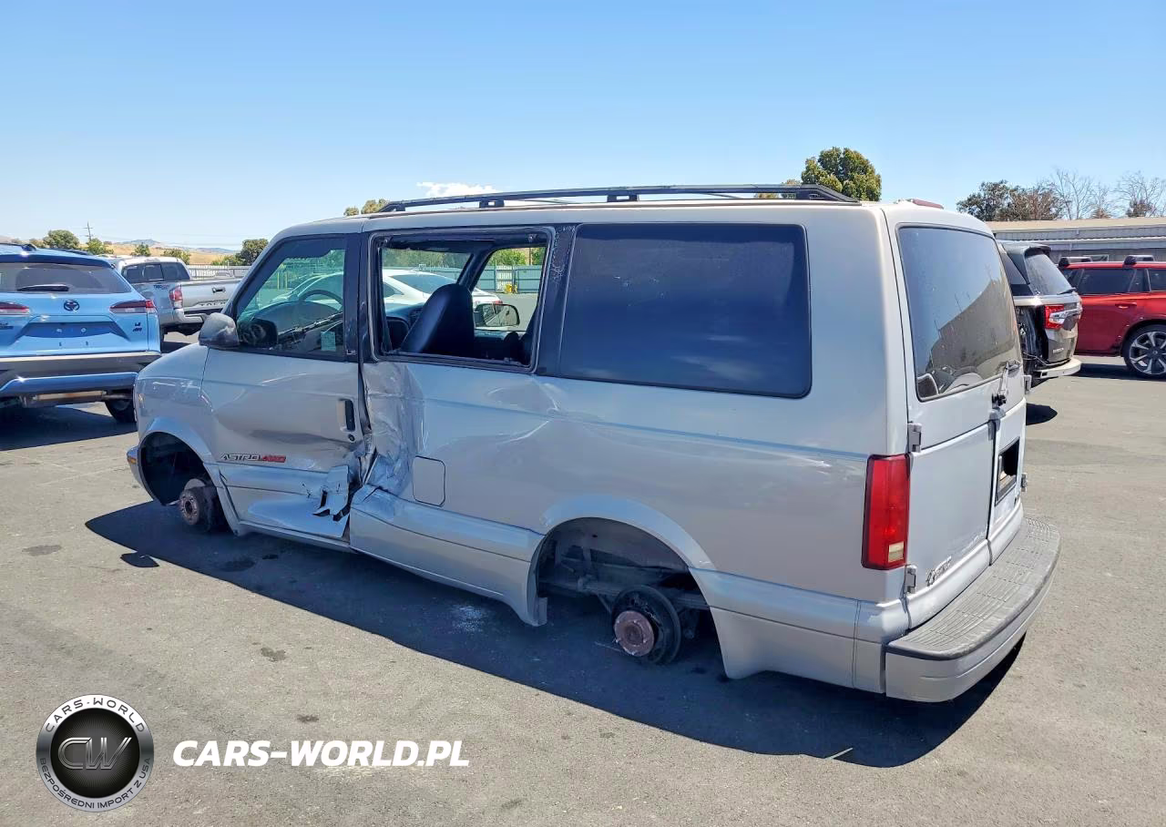2000 Chevrolet Astro VIN:1GNEL19W3YB182133 - 2