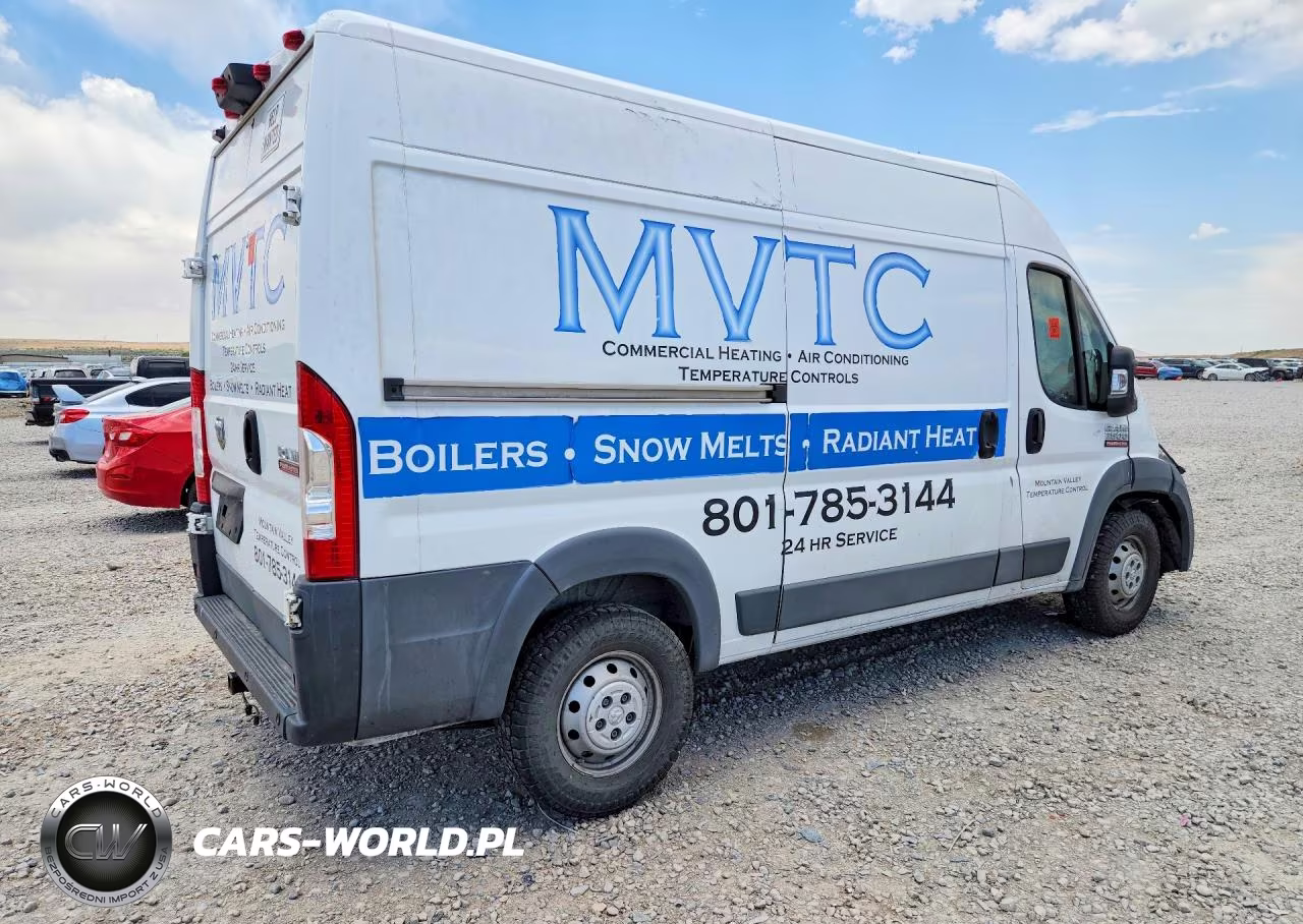 2018 Ram Promaster 2500 2500 High VIN:3C6TRVCG7JE149854 - 3