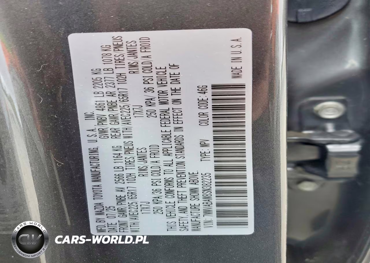 2025 Mazda Cx-50 Select VIN:7MMVABAM8SN382235 - 13
