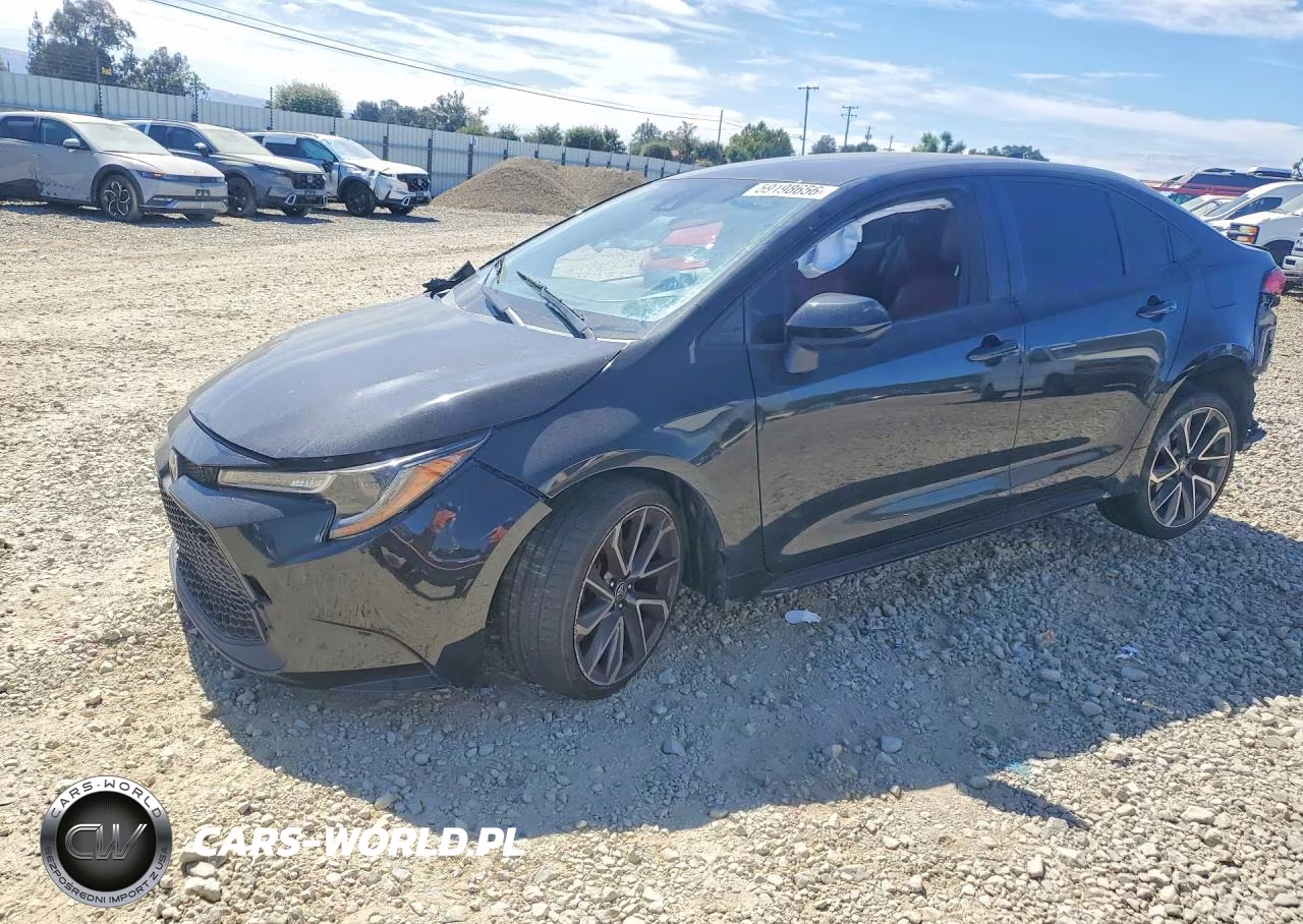 2022 Toyota Corolla Le VIN:JTDEPMAE1NJ213320 - 1