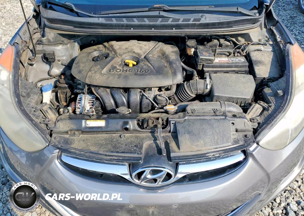 2012 Hyundai Elantra Gls VIN:5NPDH4AE6CH143053 - 11
