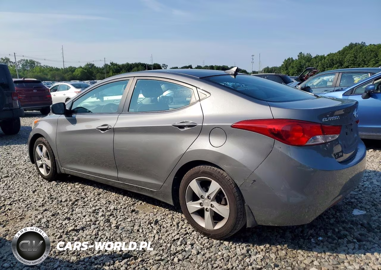 2012 Hyundai Elantra Gls VIN:5NPDH4AE6CH143053 - 2