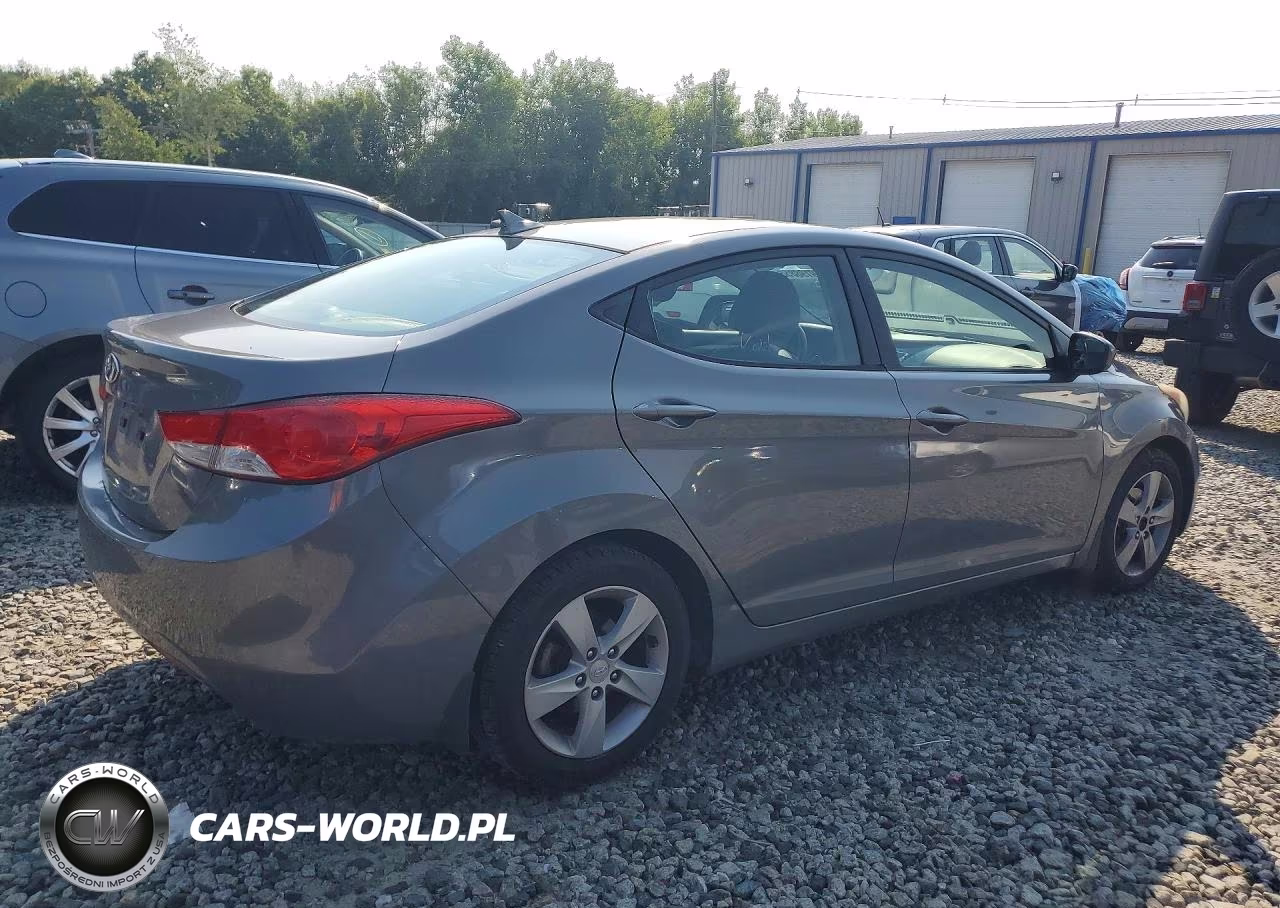 2012 Hyundai Elantra Gls VIN:5NPDH4AE6CH143053 - 3