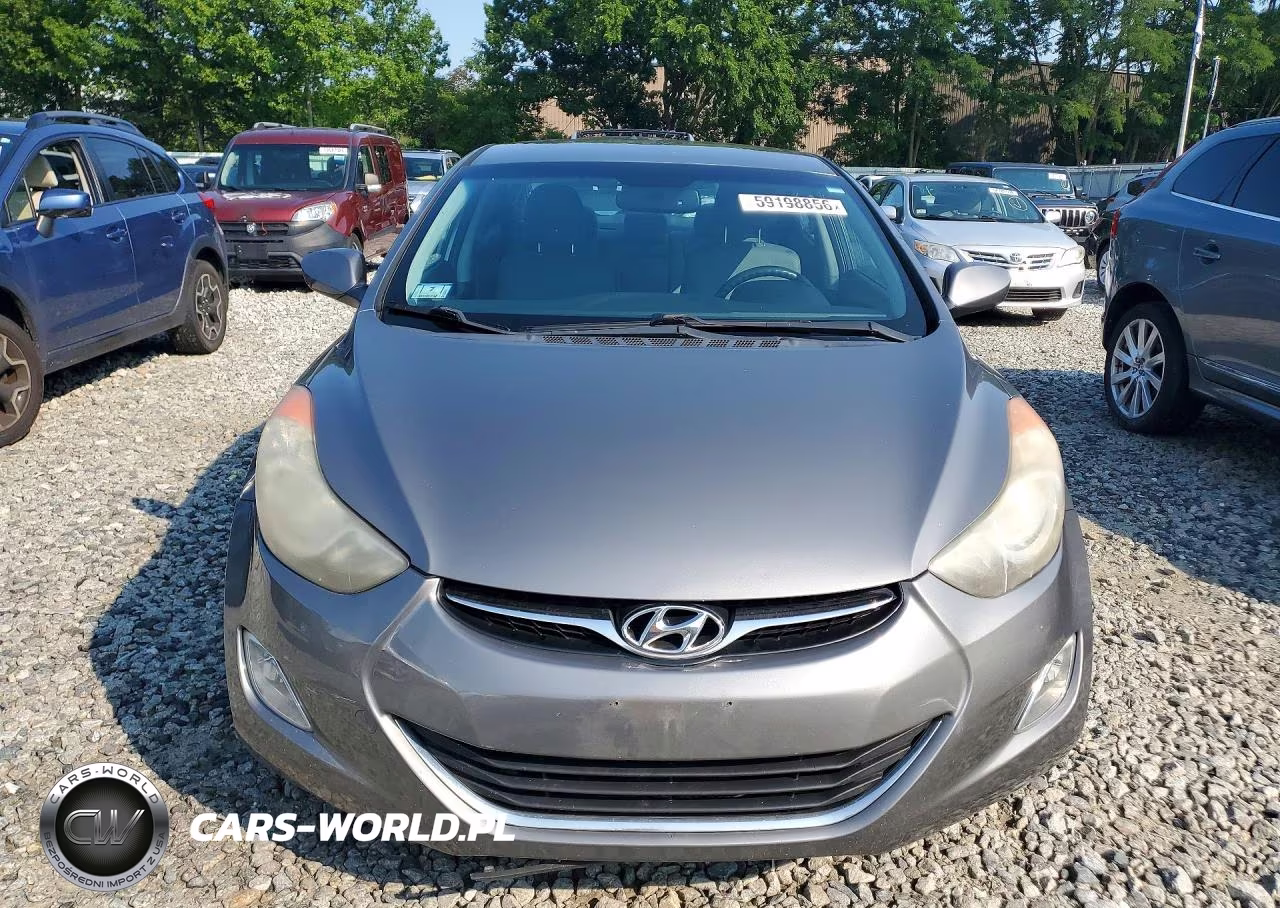 2012 Hyundai Elantra Gls VIN:5NPDH4AE6CH143053 - 5