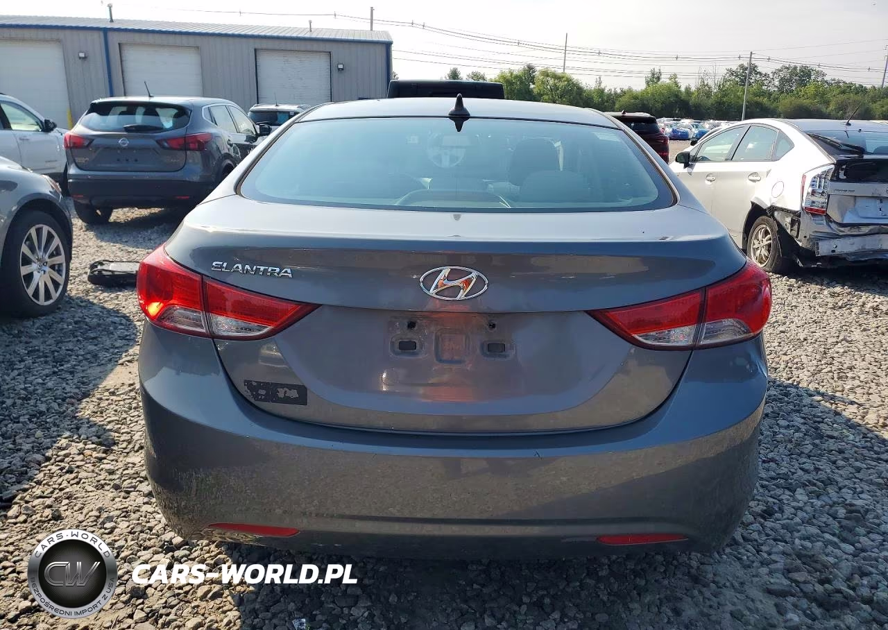 2012 Hyundai Elantra Gls VIN:5NPDH4AE6CH143053 - 6