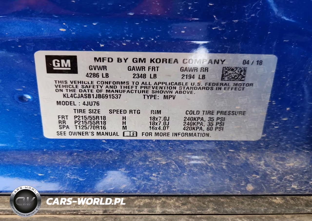 2018 Buick Encore Preferred VIN:KL4CJASB1JB691537 - 13