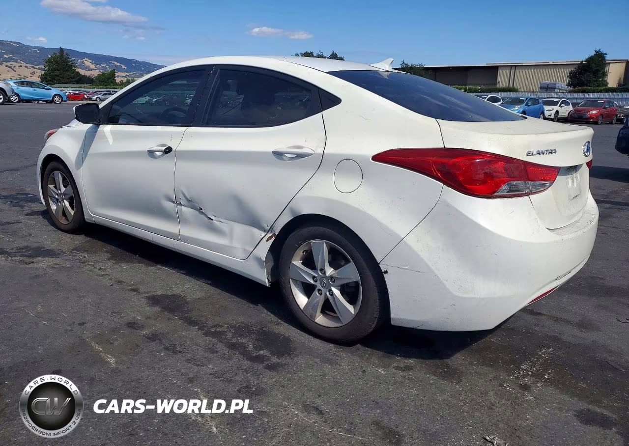 2013 Hyundai Elantra Gls VIN:5NPDH4AE8DH308716 - 2