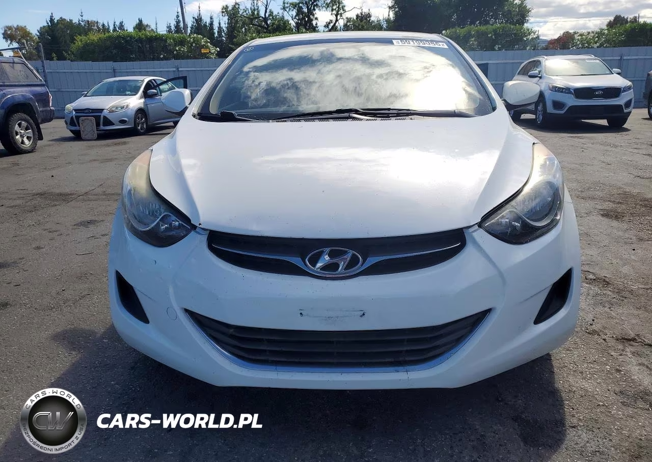 2013 Hyundai Elantra Gls VIN:5NPDH4AE8DH308716 - 5