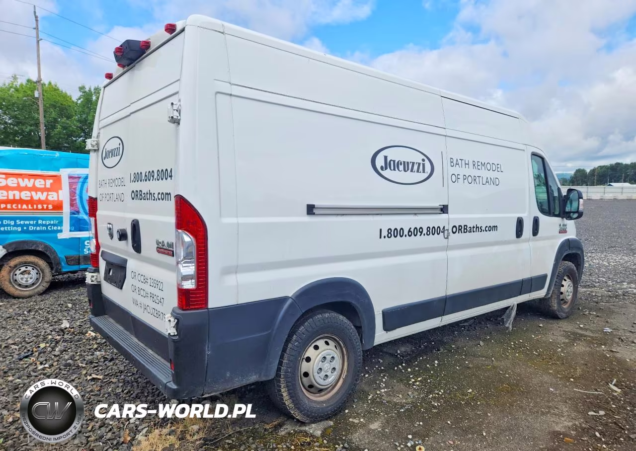 2021 Ram Promaster 2500 Utility - Service Van VIN:3C6LRVDG7ME583095 - 3