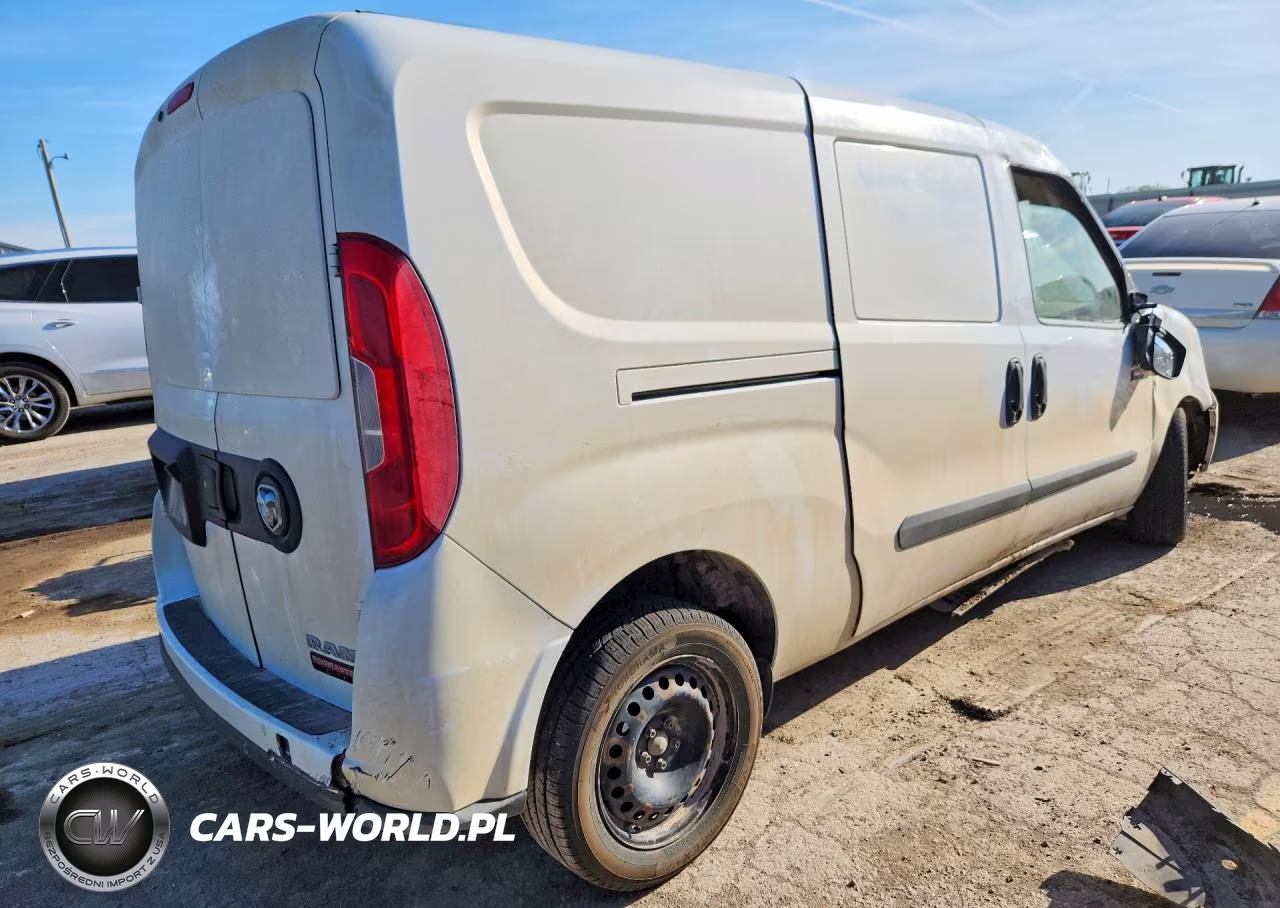 2017 Ram Promaster City Slt Delivery Van VIN:ZFBERFBB2H6H25174 - 3