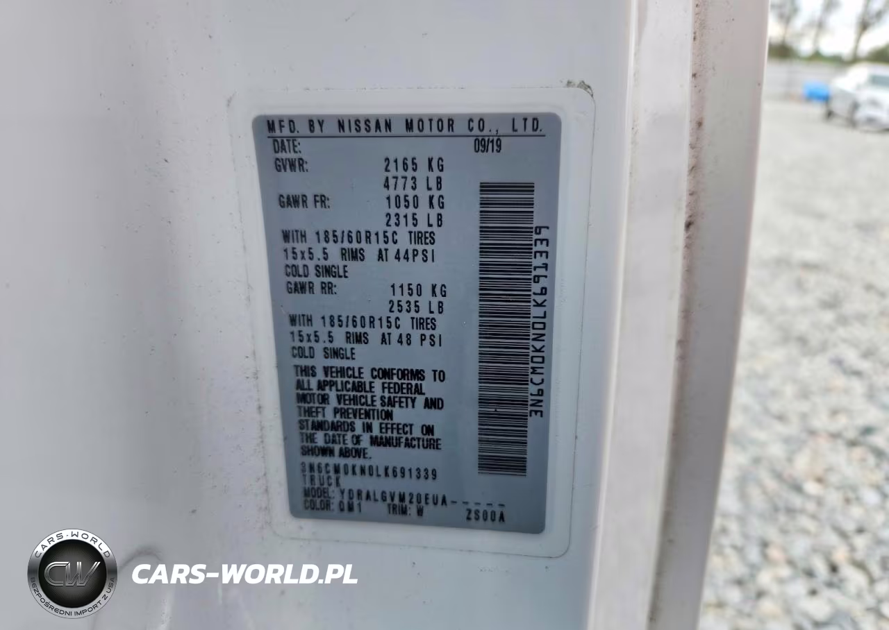 2020 Nissan Nv200 Sv VIN:3N6CM0KN0LK691339 - 13