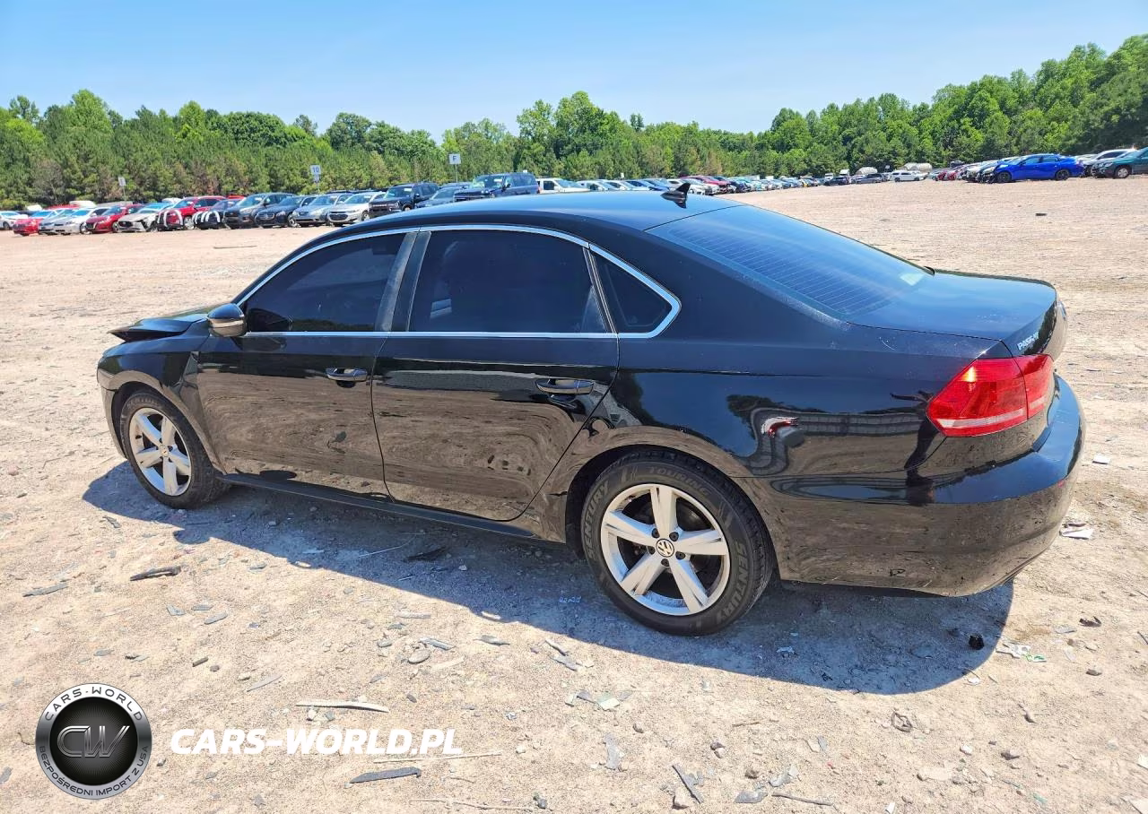2012 Volkswagen Passat Se VIN:1VWBH7A36CC094064 - 2