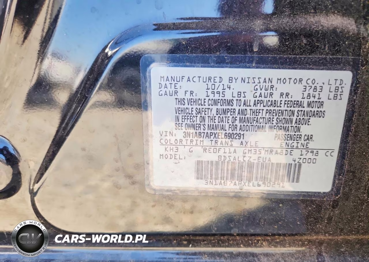 2014 Nissan Sentra S VIN:3N1AB7APXEL690291 - 12