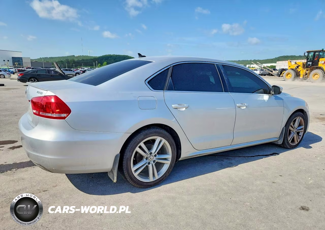2014 Volkswagen Passat Se VIN:1VWBS7A31EC108750 - 2