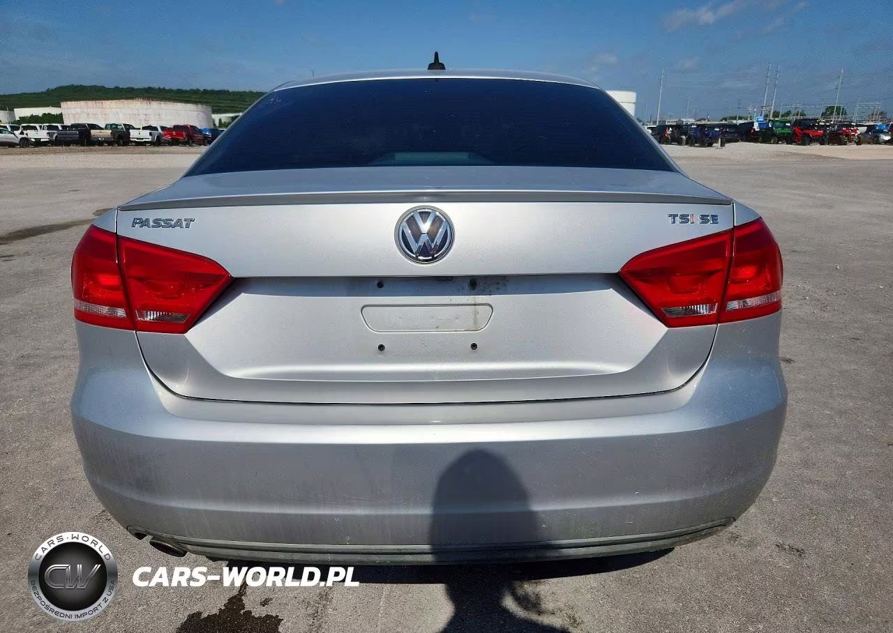 2014 Volkswagen Passat Se VIN:1VWBS7A31EC108750 - 5