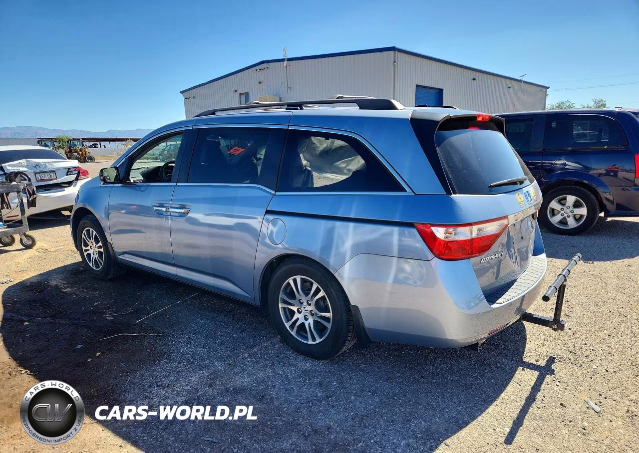 2011 Honda Odyssey Exl VIN:5FNRL5H61BB060734 - 2