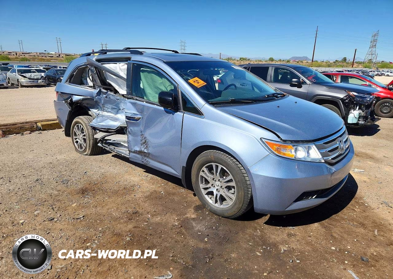 2011 Honda Odyssey Exl VIN:5FNRL5H61BB060734 - 4