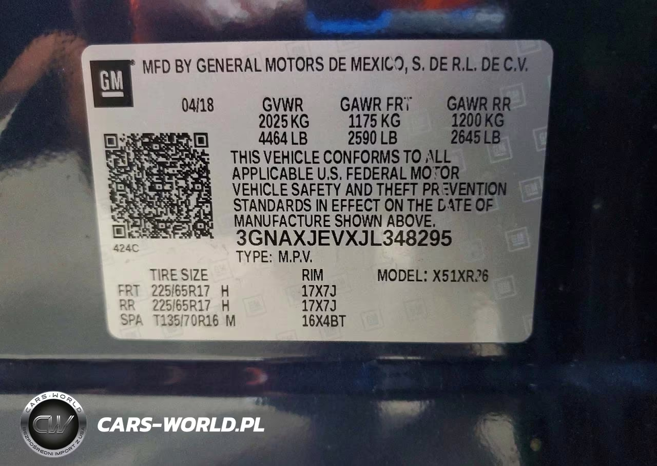 2018 Chevrolet Equinox Lt VIN:3GNAXJEVXJL348295 - 14