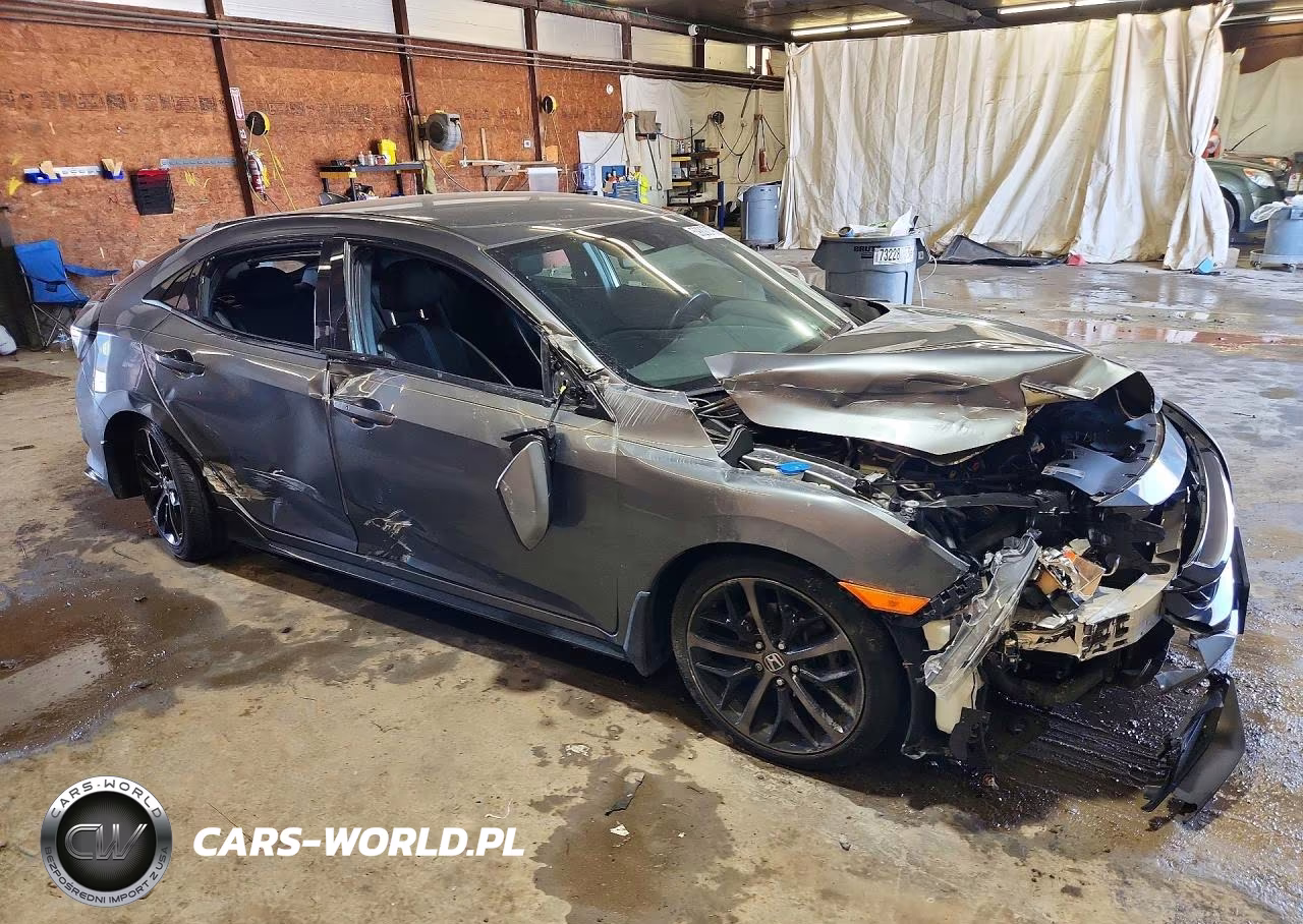 2021 Honda Civic Sport VIN:SHHFK7H48MU407025 - 4