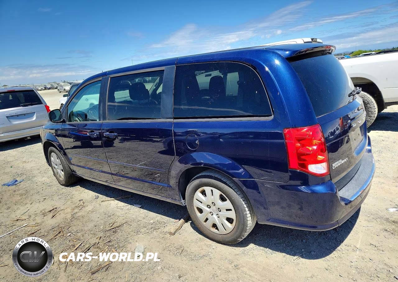 2017 Dodge Grand Caravan Se VIN:2C4RDGBG1HR637334 - 2