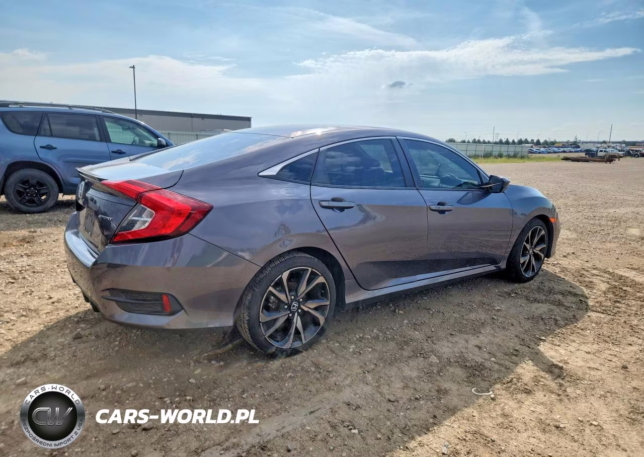 2020 Honda Civic Sport VIN:2HGFC2F89LH594096 - 3