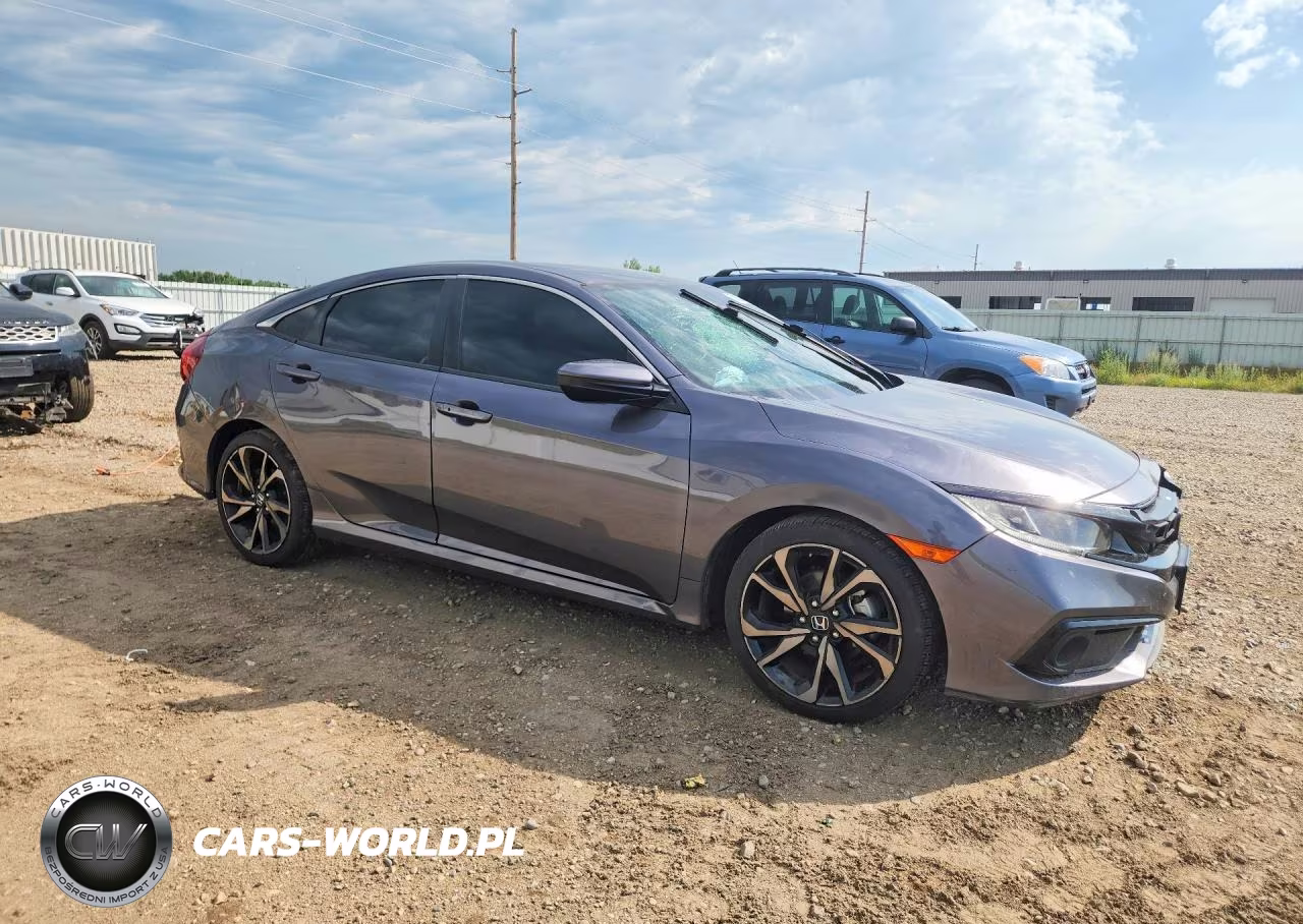 2020 Honda Civic Sport VIN:2HGFC2F89LH594096 - 4