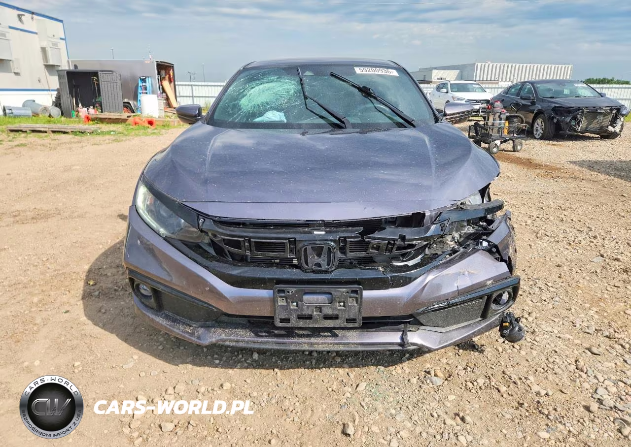 2020 Honda Civic Sport VIN:2HGFC2F89LH594096 - 5