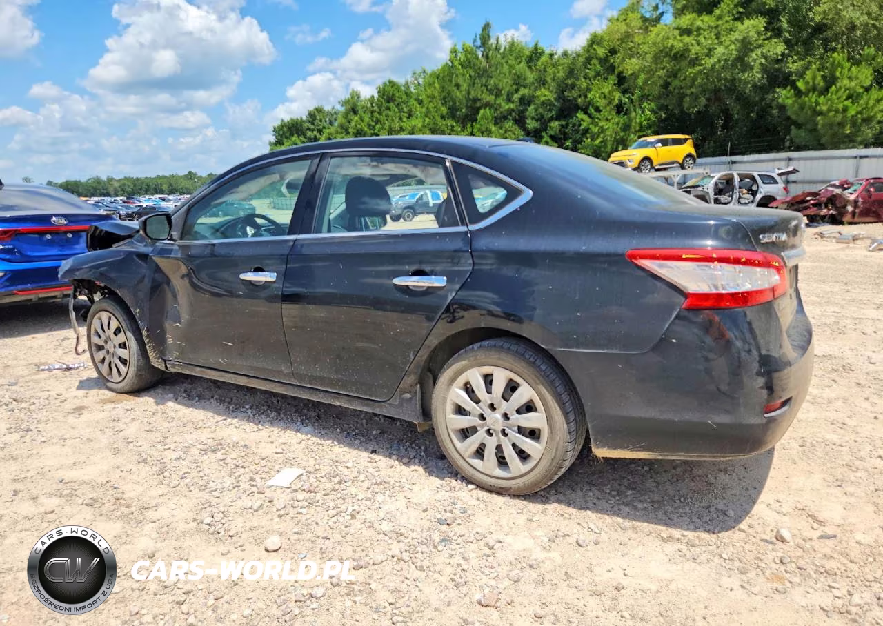 2015 Nissan Sentra Sv VIN:3N1AB7AP2FL642348 - 2