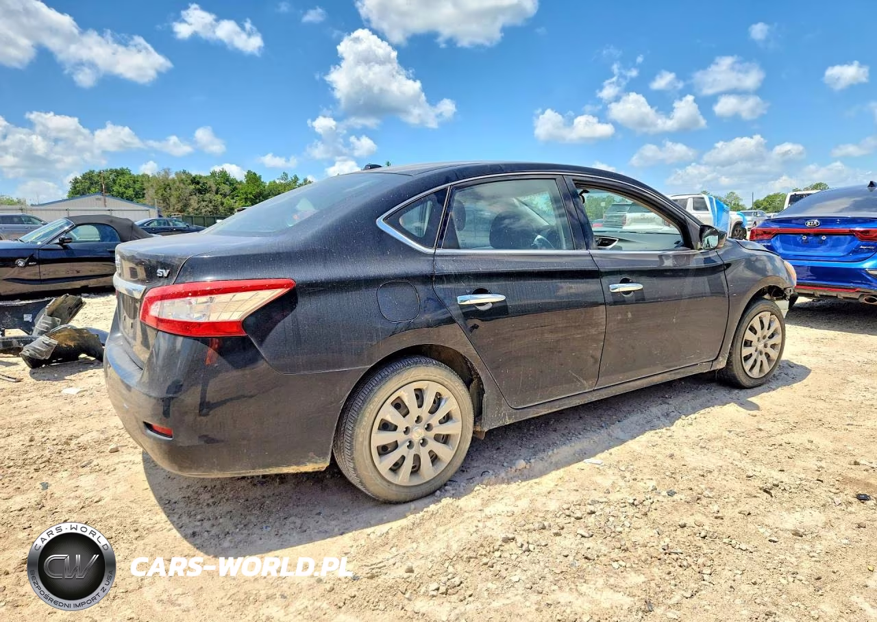 2015 Nissan Sentra Sv VIN:3N1AB7AP2FL642348 - 3