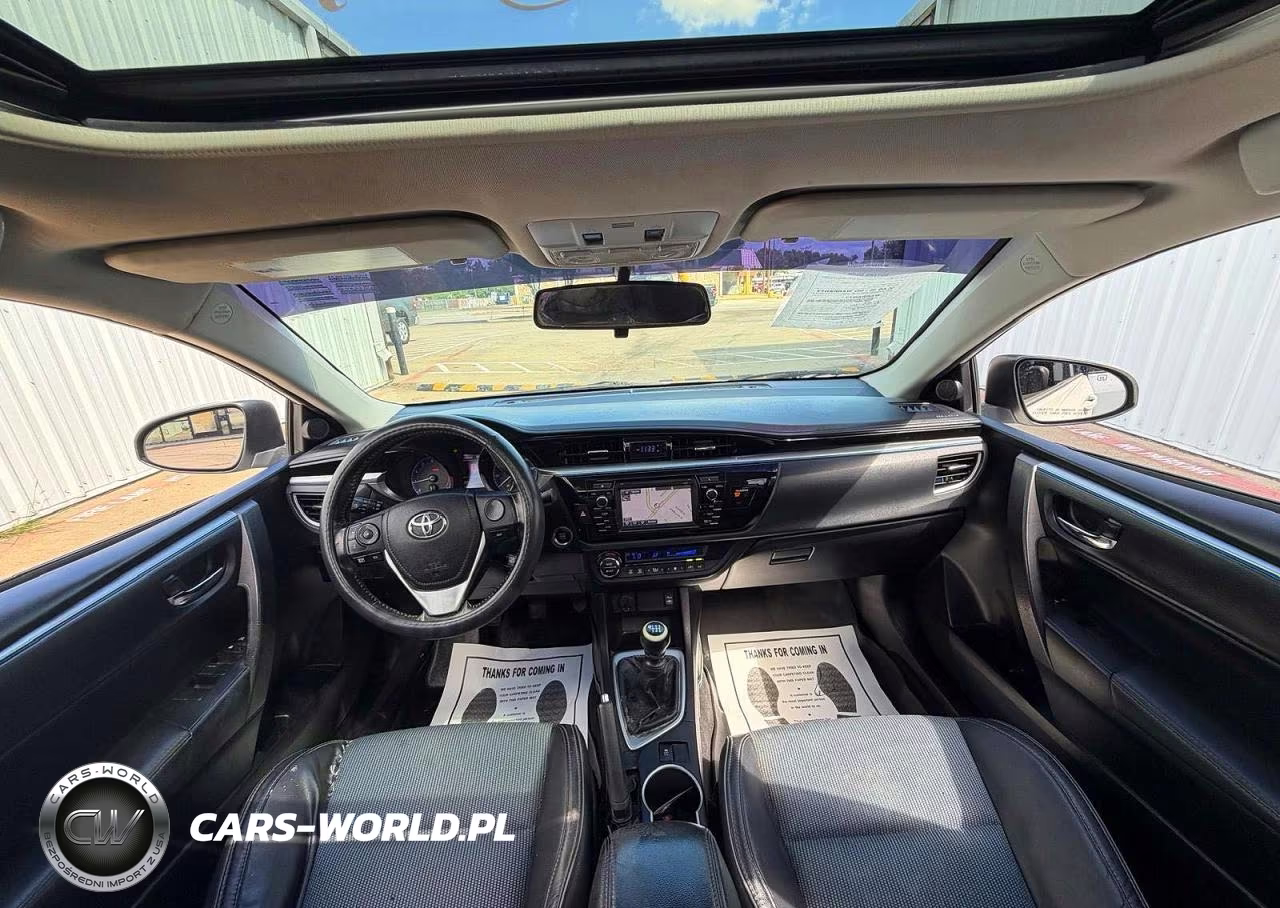 2016 Toyota Corolla S Plus VIN:5YFBURHE8GP500618 - 9