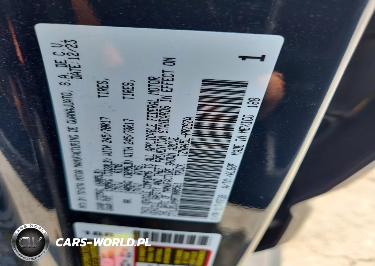 2024 Toyota Tacoma VIN:3TYLB5JN9RT000561 - 12
