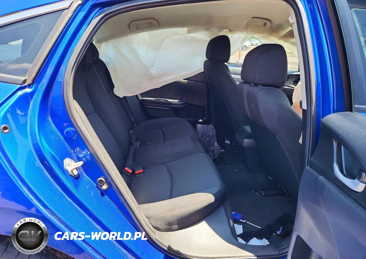 2019 Honda Civic Lx VIN:19XFC2F67KE016649 - 10