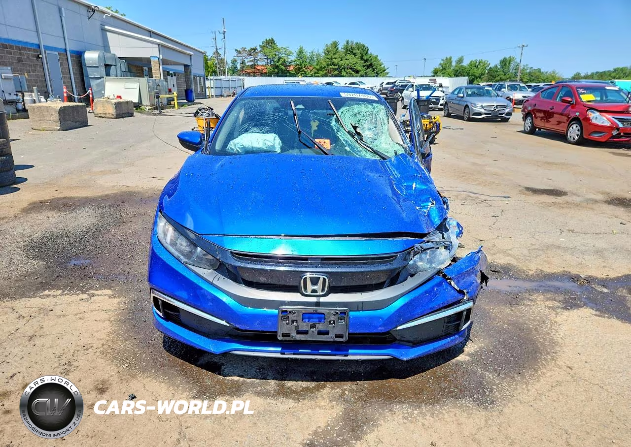 2019 Honda Civic Lx VIN:19XFC2F67KE016649 - 5