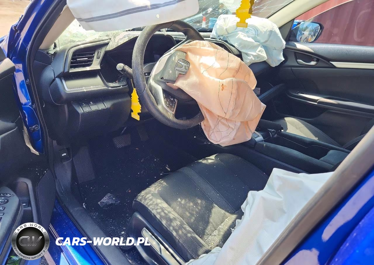 2019 Honda Civic Lx VIN:19XFC2F67KE016649 - 8