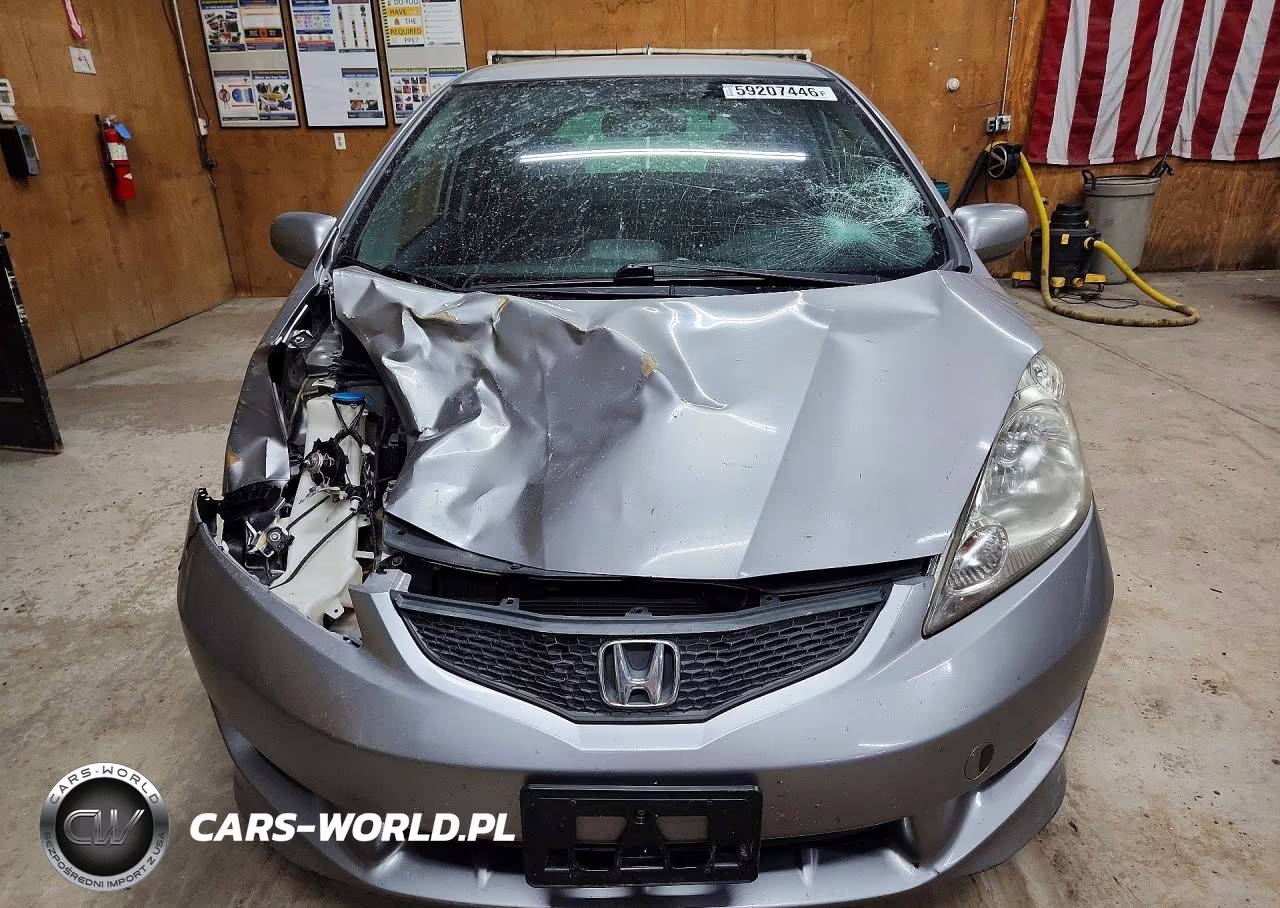 2010 Honda Fit Sport VIN:JHMGE8H46AS004032 - 5