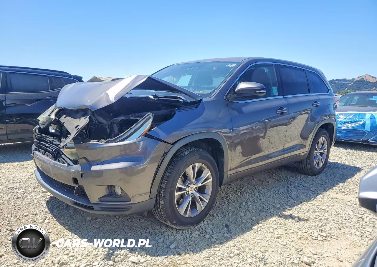 2015 Toyota Highlander Le Plus – zdjęcie 1 z 13