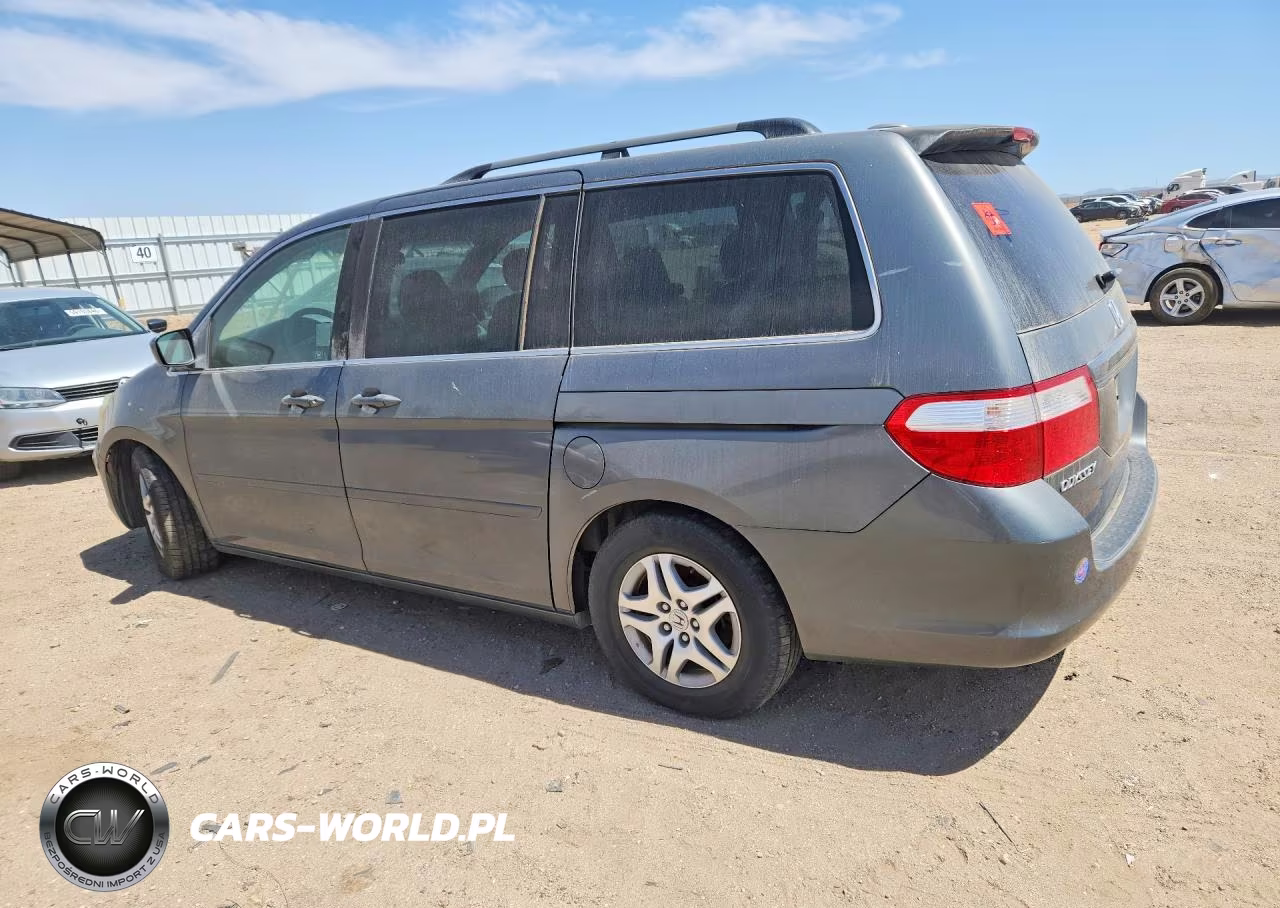 2007 Honda Odyssey Exl VIN:5FNRL38707B426249 - 2