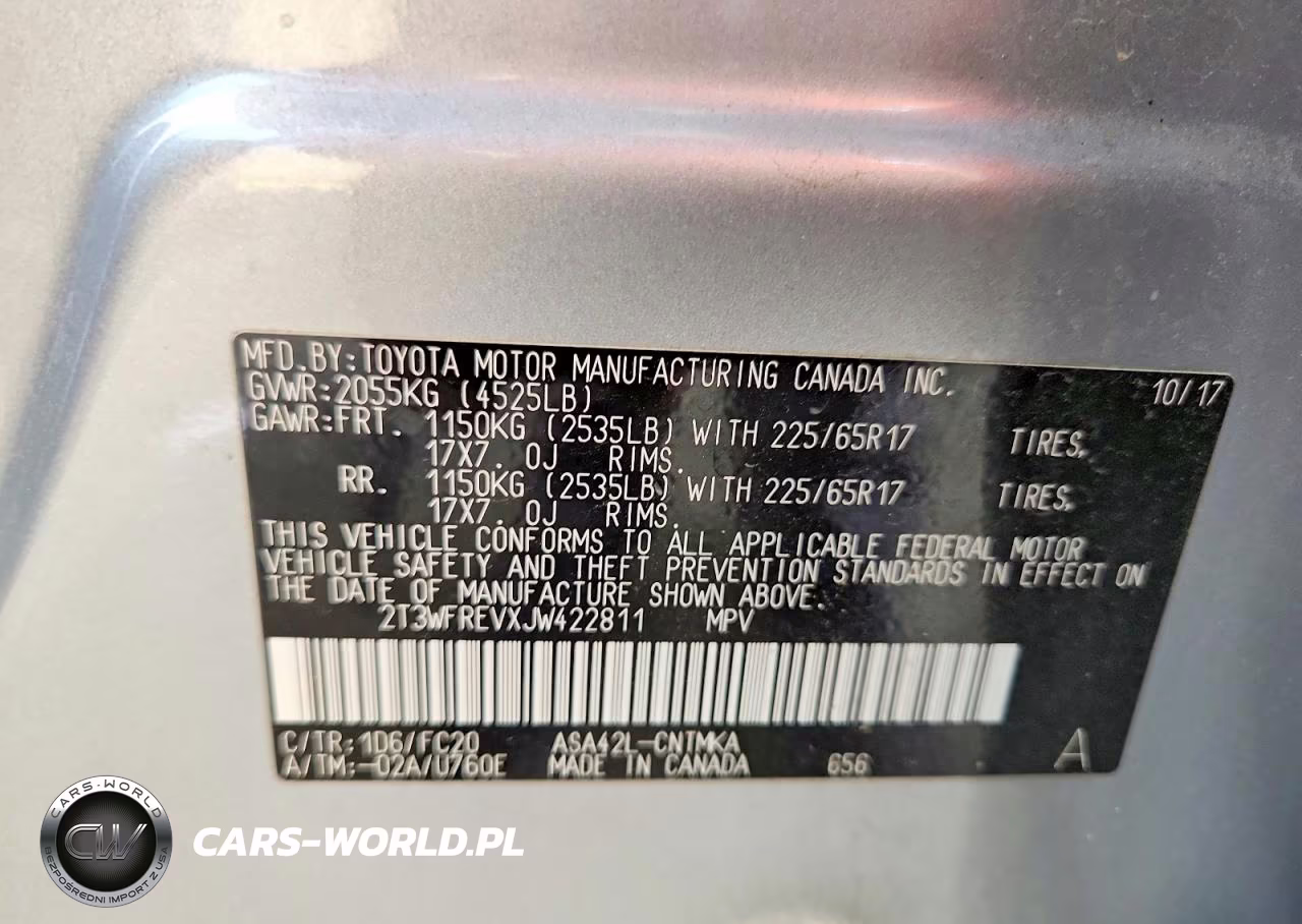 2018 Toyota Rav4 Xle VIN:2T3WFREVXJW422811 - 27