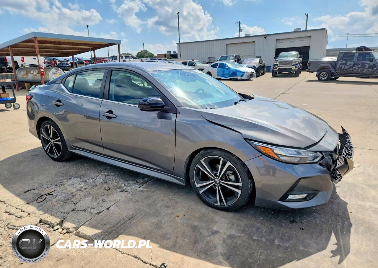 2021 Nissan Sentra Sr VIN:3N1AB8DV1MY288838 - 4