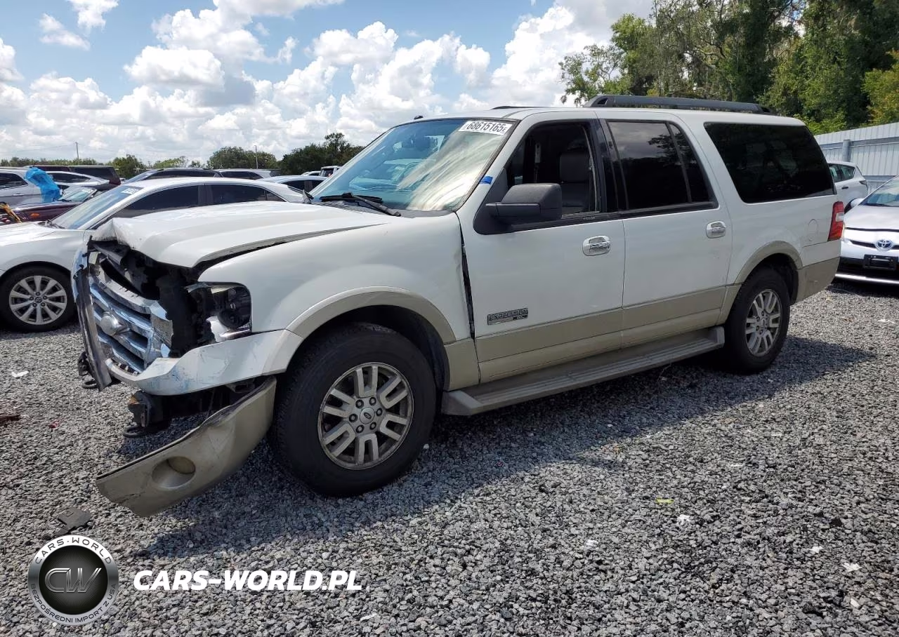 2008 Ford Expedition El Eddie Bauer VIN:1FMFK18558LA58752 - 2