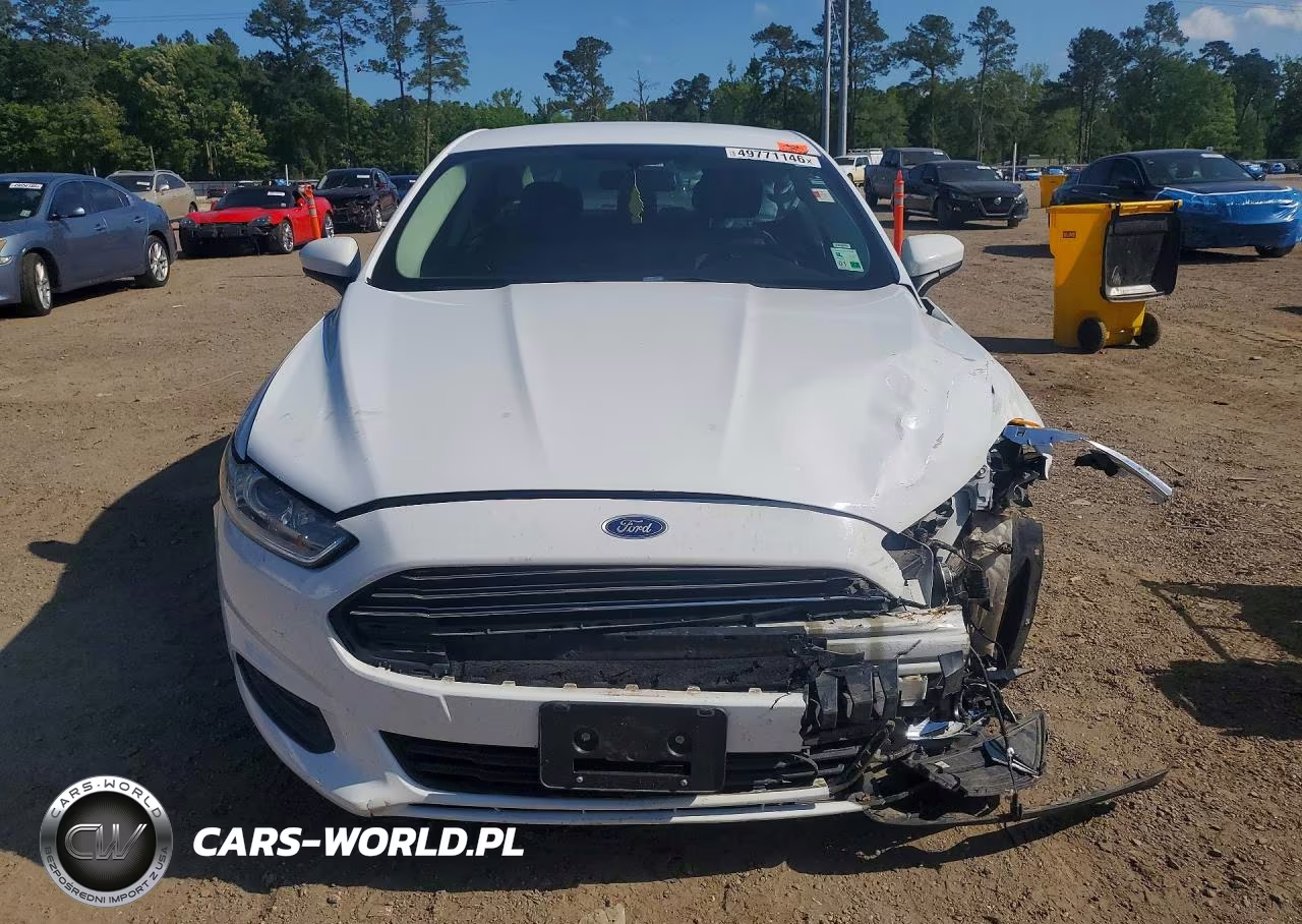 2016 Ford Fusion S Hybrid VIN:3FA6P0UU7GR126584 - 5