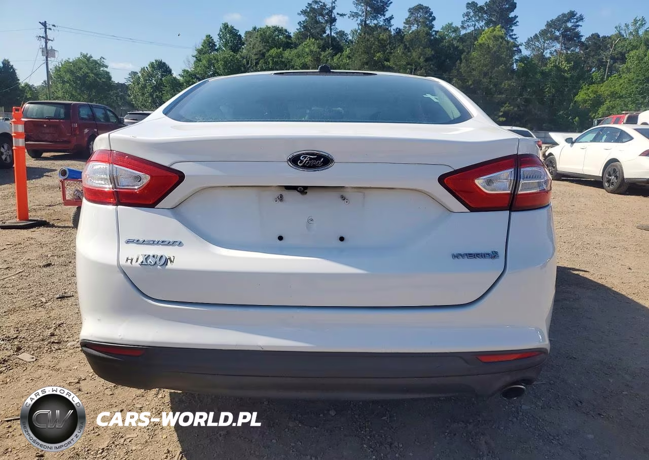 2016 Ford Fusion S Hybrid VIN:3FA6P0UU7GR126584 - 6