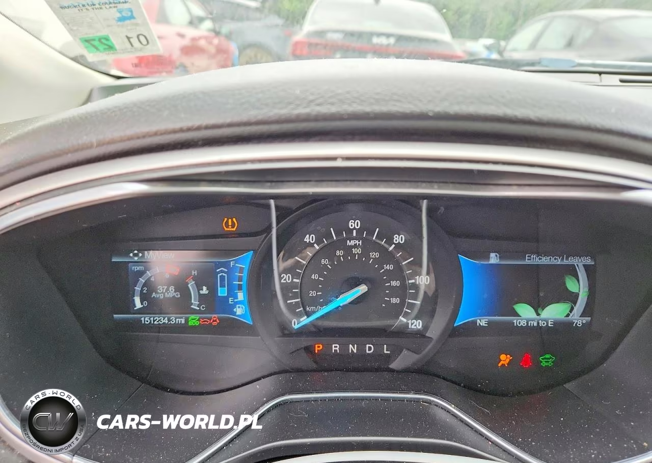 2016 Ford Fusion S Hybrid VIN:3FA6P0UU7GR126584 - 9