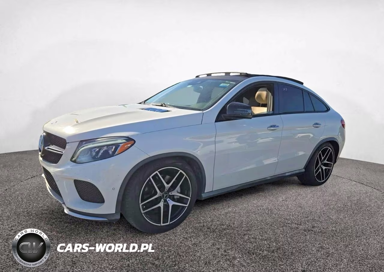 2017 Mercedes-Benz Gle Coupe 43 Amg VIN:4JGED6EB4HA061585 - 2