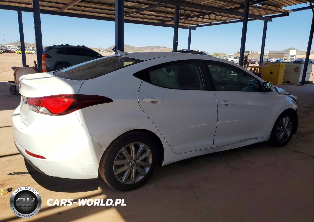 2016 Hyundai Elantra Se VIN:5NPDH4AE0GH706913 - 3