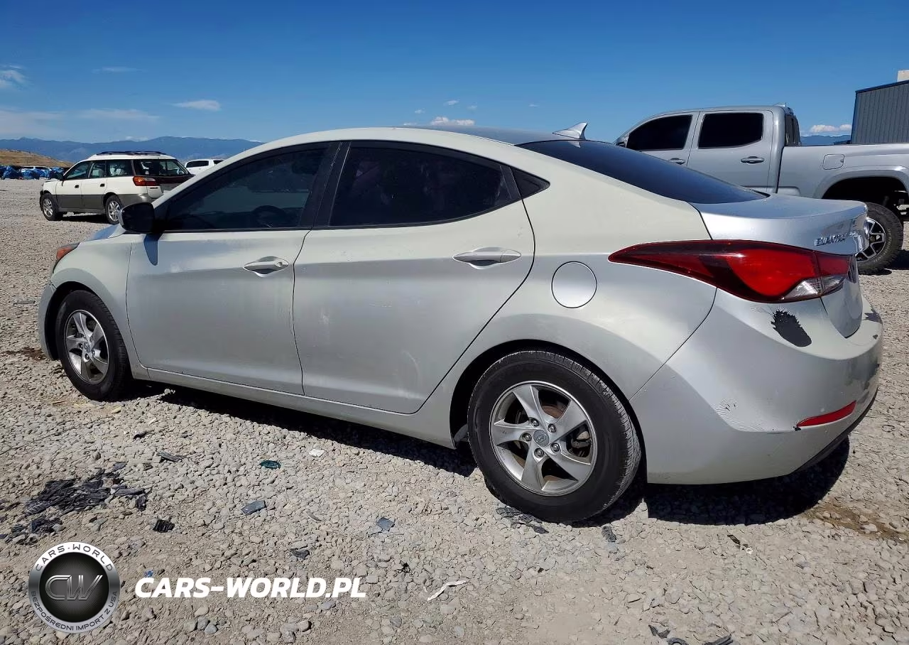 2014 Hyundai Elantra Se VIN:KMHDH4AE3EU184700 - 2
