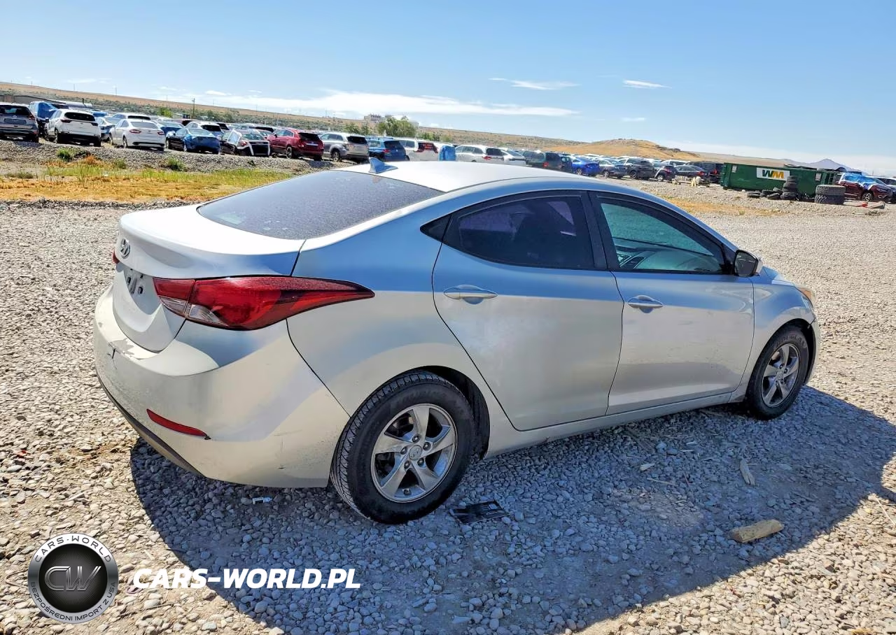 2014 Hyundai Elantra Se VIN:KMHDH4AE3EU184700 - 3