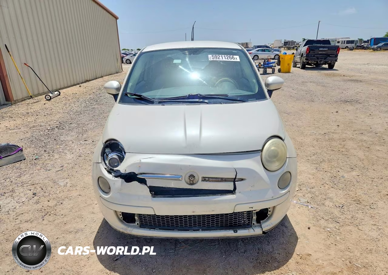 2013 Fiat 500 Pop VIN:3C3CFFAR8DT575309 - 5
